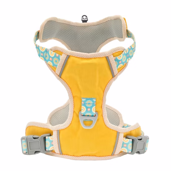 Hanyang 2023 OEM Sublimation Adjustable Dog Harness Luxury Personal Logo Pet Harness Pet Accessories