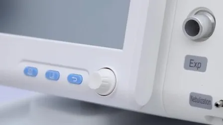 Medical Fan Adult and Infant ICU Turbine Ventilator Chenwei (CWH-8010) with High Flow Therapy