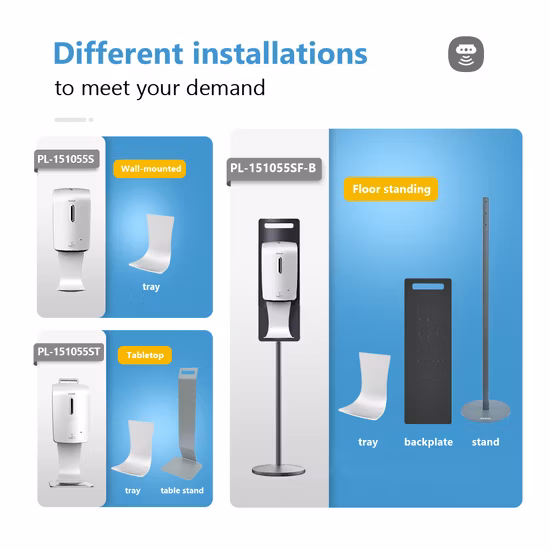 Sensor Touchless Automatic Wall Mounted Soap Dispenser