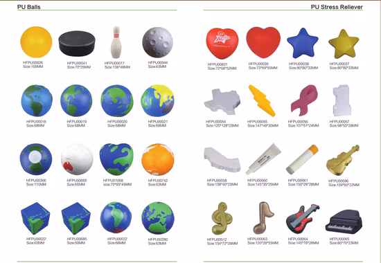 Hockey Puck Ball Shape PU Stress Items with Corporate Logo OEM Movement Toys Juguetes Personalized Gift for Promotion