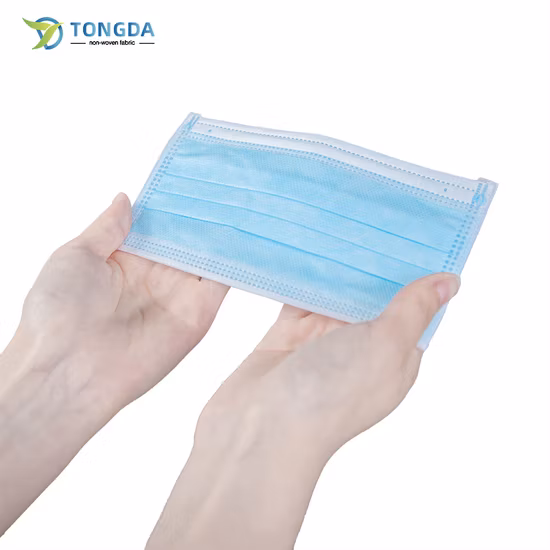 Type I En14683 Surgical Non-Woven 3 Ply Children′s Face Mask Non-Woven Disposable 3ply Disposable Medical Face Mask